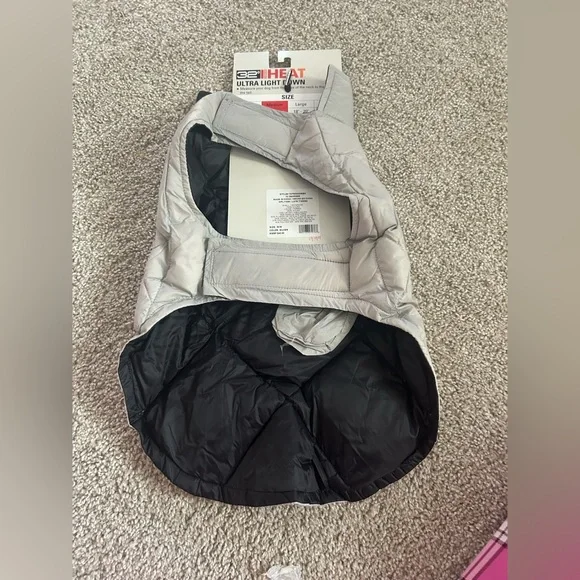 32 Degrees Medium Gray Ultra  Light Down Dog Vest NWT - Picture 2 of 2